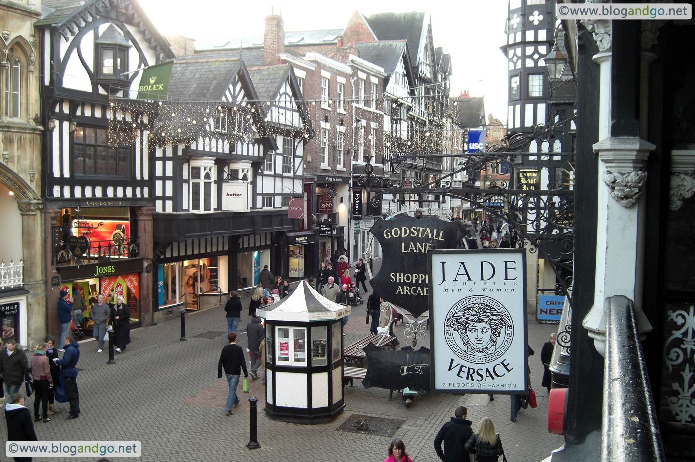 Chester - From the historic rows on Eastgate St